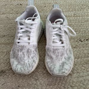 Adidas NMD white sneakers